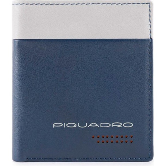 Чехол для карт PIQUADRO Urban PP1518UB00R/BLGR, синий/серый